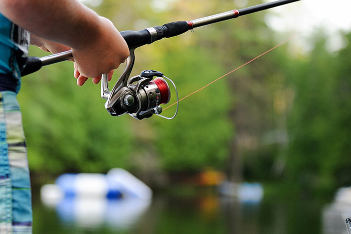 Enjoy fishing in the river in Worcestershire